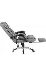 Офісне крісло GT Racer (B-2514 Fabric Dark Gray) - мініатюра 4