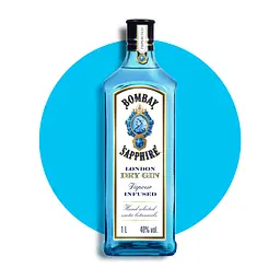 Упаковка джину Bombay Sapphire London Dry Gin 47% 6 л (0.5 л х 12 шт.) - мініатюра 4
