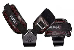 Гаки для тяги на зап'ястя Power System PS-3360 Hooks V2 Black/Red XL (PS_3360_Black/Red XL) - мініатюра 2