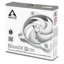Корпусний вентилятор 120 мм Arctic BioniX P120 ACFAN00167 AGrey/White - мініатюра 4