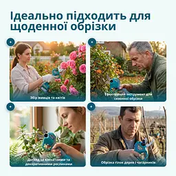Konner & Sohnen Секатор акумуляторний Konner&Sohnen KS CPS20V-40 CASE PLUS 20В акб 2х2А·рік d 20-40мм ЗП кейс 1кг - мініатюра 7