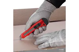 Ніж сегментний висувний будівельний Intertool 18 мм HT-0500 - мініатюра 7
