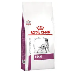 Сухий корм для дорослих собак Royal Canin Renal при хронічній нирковій недостатності, 2 кг