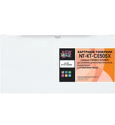 Картридж тон. NEWTONE для HP LJ P2055/M401/M425 аналог CE505X/CF280X Black ( 6500 ст.) (NT-KT-CE505X) - мініатюра 3