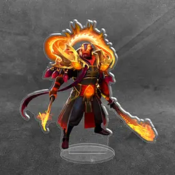 Акрилова колекційна фігурка Dota 2 Ембер Спіріт Ember Spirit 1 15 см