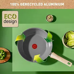 Сковорода ВОК Tefal Renewal 28 см керамічне покриття (C4301913), (C4261943) - мініатюра 4