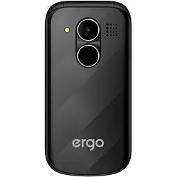 Мобільний телефон бабушкофон Ergo F241 Black - мініатюра 4