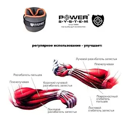 Обтяжувачі-манжети для ніг та рук Power system 2х1,5 кг fit0011514 - мініатюра 7