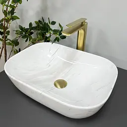 Умивальник VBI Ravenna marble nature matt накладний VBI-011208, Мармур