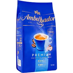 Кава в зернах Ambassador Premium 1 кг (843947)