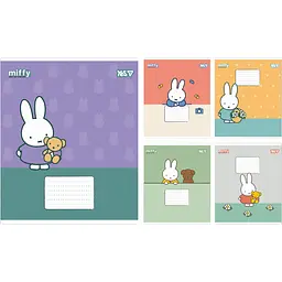 Набір зошитів Yes My Miffy 12 аркушів у лінію 25 шт. (768652)