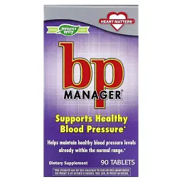 Нормалізація кров'яного тиску Nature's Way BP Manager 90 таблеток - мініатюра 2