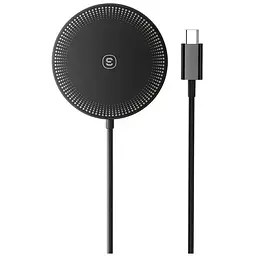 Зарядний пристрій Essager 2-in-1 wireless charger 15W black (EWXCX-CF01-Z)