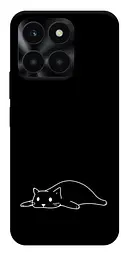TPU чохол Demsky Lazy cat для Huawei Honor X6a