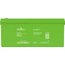 Акумулятор Offgridtec GEL 12V 200 Ah C10 - мініатюра 3