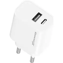 Зарядний пристрій Grand-X 1xUSB-C + 1xUSB 21W OCP white (CH-21W) - мініатюра 3