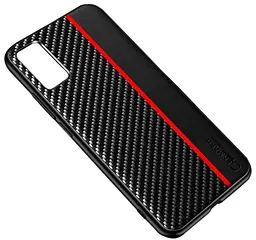 Чохол Primo Cenmaso для Samsung Galaxy A51 2020 (SMA515) Black&Red - мініатюра 3