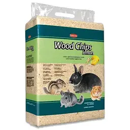 Гігієнічний наповнювач Padovan Wood chips Lemon для гризунів 1 кг 14 л