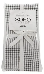 Набір рушників Soho 40x40см Sell Grey 4 шт pbe0050683 - мініатюра 2
