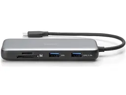 Мультипортовий адаптер Digitus USB-C 7-Port Docking Station (DA-70914) - мініатюра 4