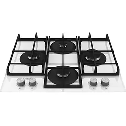Варильна поверхня газова Hotpoint-Ariston HAGS61FWH - мініатюра 3