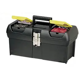 Ящик для інструментів Stanley 31,8x17,8x13см металевий замок (1-92-064)