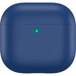 Чохол AhaStyle Ultra-Thin Colorful Silicone Case для Apple AirPods 4 Midnight Blue (CP-WG172-MB) [133827]