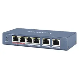 Комутатор мережевий Hikvision DS-3E0106HP-E - мініатюра 3