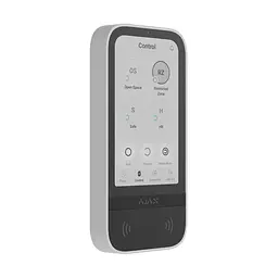 Клавіатура Ajax KeyPad TouchScreen біла (26-00326) - мініатюра 2