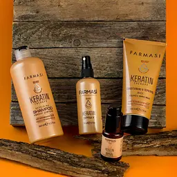 Відновлювальний шампунь Farmasi Keratin Therapy 360 мл - мініатюра 10