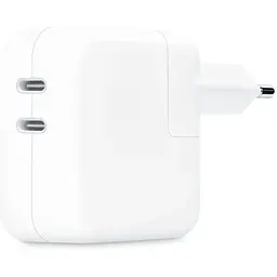 Зарядний пристрій DK для Apple 35W Dual USB-C Port Compact Power Adapter (OEM) white