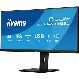 Монітор iiyama 34` ProLite (XUB3493WQSU-B6) - мініатюра 3