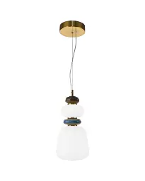Підвісний світильник, люстра Italux PND-94981V-3C-GD Evans LED 1x12W 3000K 1500Lm IP20 золотий