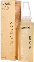 Фітотонік для сухої та чутливої ​​шкіри обличчя Grain 200 мл White Mandarin Choice