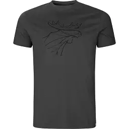 Футболка Harkila graphic t-shirt 2-pack 2XL Коричневий/темно-сірий
