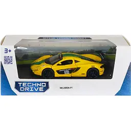 Автомодель - McLaren P1 жовта 1:43 (250946MLP1YW) - мініатюра 11
