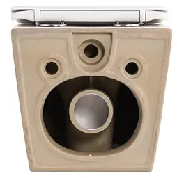 Унітаз підвісний Qtap Robin Ultra Quiet, Marble, з сидінням Slim Duroplast / Soft-close / Quick Release QTROB26MR48998 - мініатюра 6
