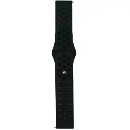 Ремінець Nike Sport 22mm Samsung Watch Gear S3/Xiaomi Amazfit Чорний S