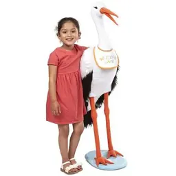 М'яка іграшка Melissa&Doug Гігантський плюшевий лелека, 115 см (MD30407) - мініатюра 3