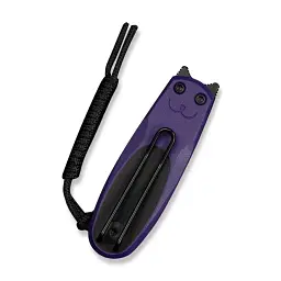 Ніж складаний кишеньковий Civivi Purr, (4.65 см) Nitro-V / G10 фіолетовий/чорний - мініатюра 5