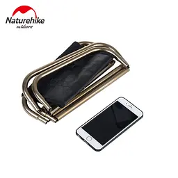 Складаний туристичний стілець Naturehike Easy Wild NH17Z012-L (Чорний) - мініатюра 3