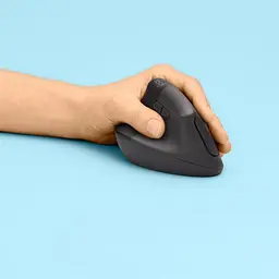 Миша бездротова Logitech Lift Vertical Ergonomic Graphite (910-006474) - мініатюра 2