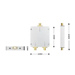 Двохдіапазонний підсилювач Wi-Fi сигналу з антеною EDUP EP-AB031 2.4/5.8 ГГц 4W 36dBm бустер розширювач вайфай FPV (18802) - мініатюра 5