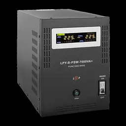 ДБЖ з правильною синусоїдою LogicPower 48 вольтів LPY-B-PSW-7000VA+ 5000 Вт 10A / 20A - мініатюра 3