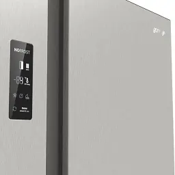 Холодильник Gorenje SBS 179х67х92 см 2 двері 356( 191) л А++ NF+ інв. зовн. диспл матовий сірий - мініатюра 9