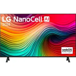 Телевізор LG NanoCell AI NANO82, 43" 4K [43NANO82T3A] UA [132296]
