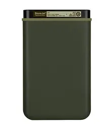 Зовнішній жорсткий диск Transcend StoreJet 25M3G 2 TB Military Green (TS2TSJ25M3G) [48530] - мініатюра 4