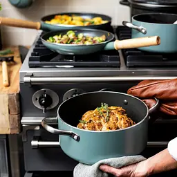 Ківш GreenPan Mayflower 16 см з керамічним покриттям, небесно-голубий (CC001681-001) - мініатюра 5