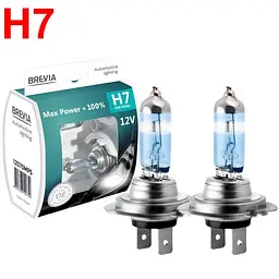 Автолампа галогенна Brevia Max Power +100% H7 12V 55W 2 шт (12070MPS)
