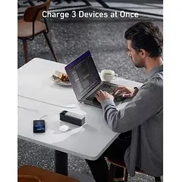 Зовнішній акумулятор Anker 737 Powercore 24000 мАг 140W (A1289) - мініатюра 7